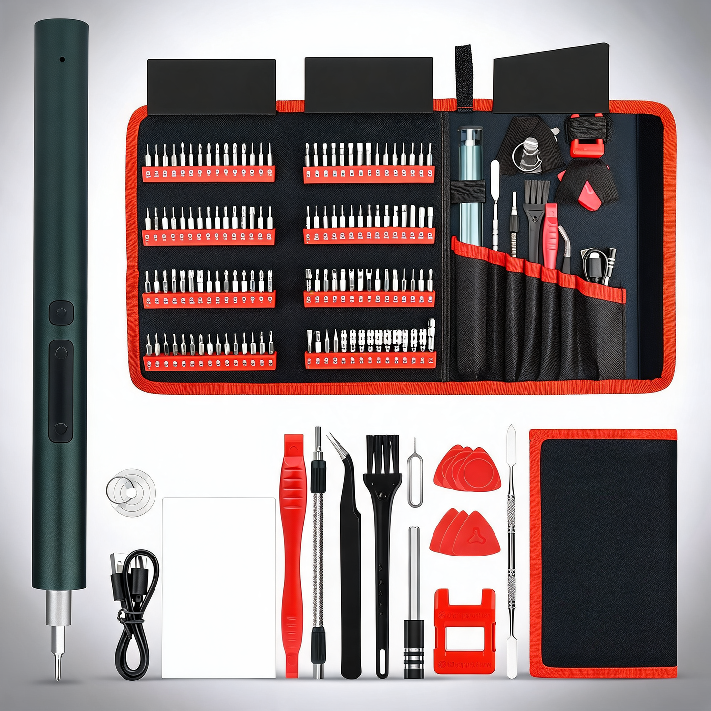 KAIWEETS mini electric screwdriver 137 in 1 electric precision screwdriver