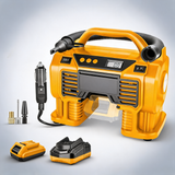 INGCO air compressor car tyre deflator inflator pump 160PSI with auto stop and fittings