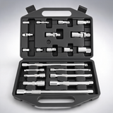 20pc socket extension and adaptor set with flexible joint reducer and combination drive kit