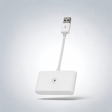 Wireless CarPlay adapter dongle for Apple iOS and Android navigation radio