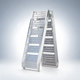 BULLET 1.8m aluminium folding loading traction ramp, 200kg capacity