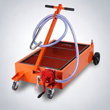 HORUSDY 76L low profile waste oil drainer, mobile workshop pump for 4WD and truck