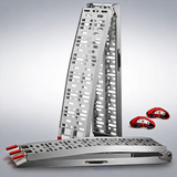 BULLET 2.3m aluminium loading ramps, 680kg rated, for trailer, ATV and quad bike, 2 pieces