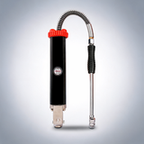 X-BULL tyre inflator with pressure gauge, heavy duty aluminium die cast body, 160PSI
