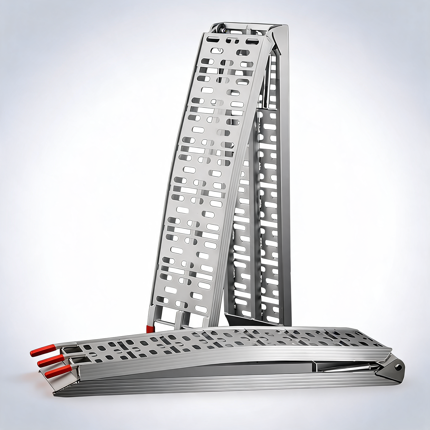 BULLET pair of 2.3m aluminium loading ramps, 1360kg capacity