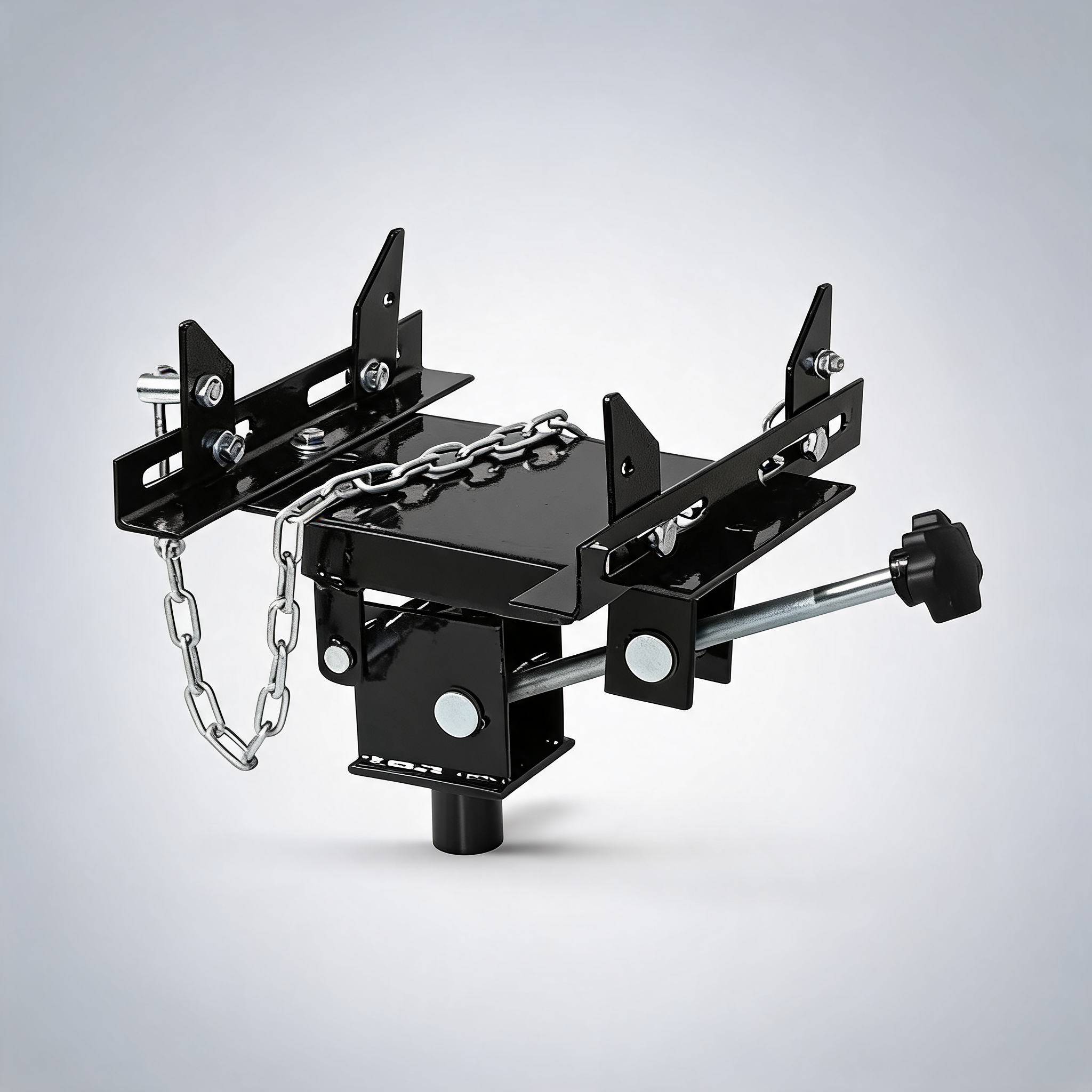 Transmission jack adapter for gearbox removal, 500kg loading automotive tool