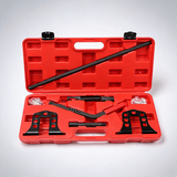 Overhead valve spring compressor universal tool kit for OHC OHV petrol and diesel engines