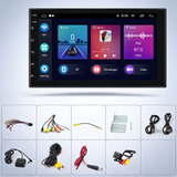 7in car radio 2 DIN with GPS, FM RDS, WiFi and rear camera for Android, iOS and CarPlay