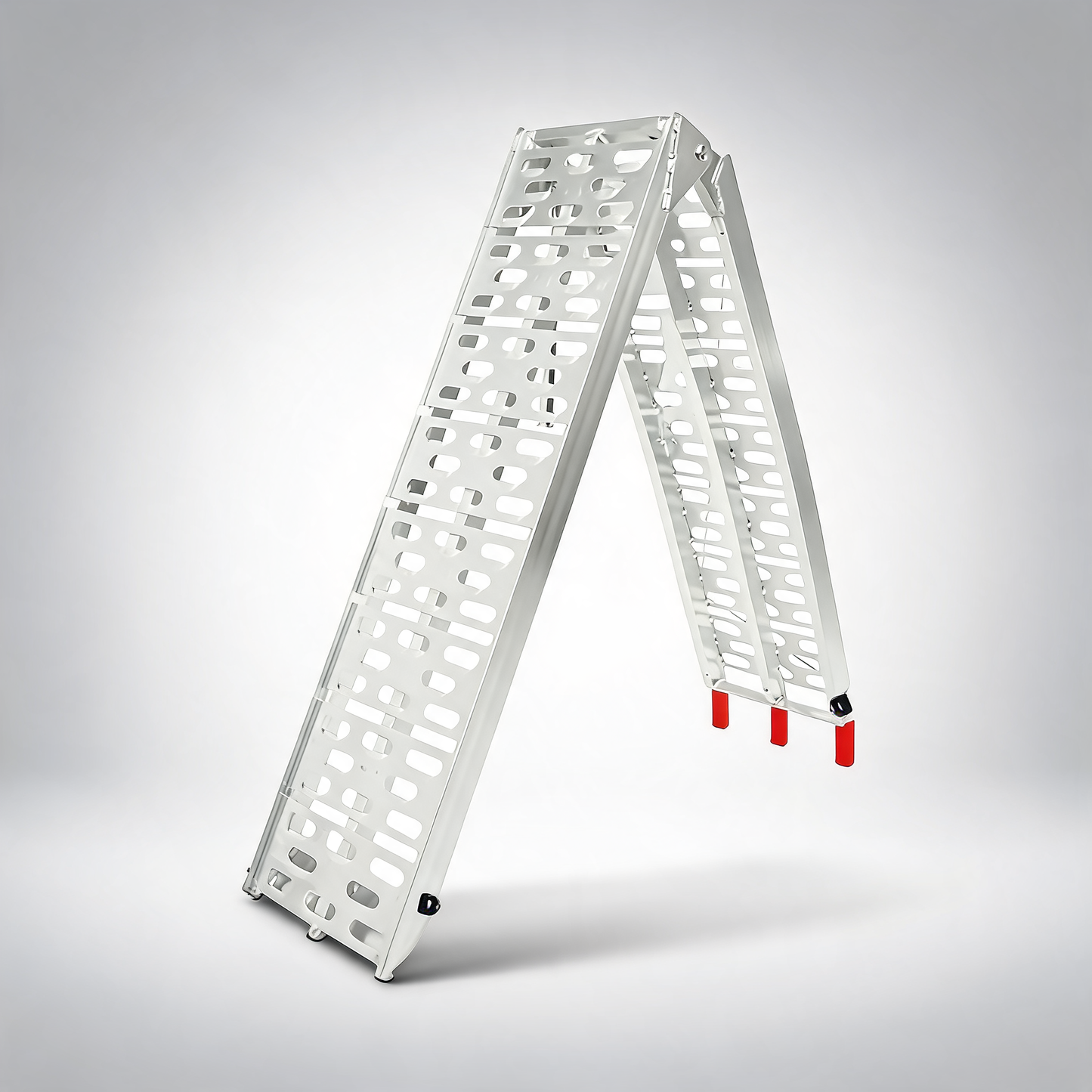 Kartrite Rigg aluminium ATV loading ramp, foldable, silver