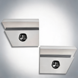 Under tray tool box underbody pair set 600mm aluminium