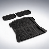3-piece car cargo, trunk and toolbox rubber mats for Tesla Model 3 2021-2022