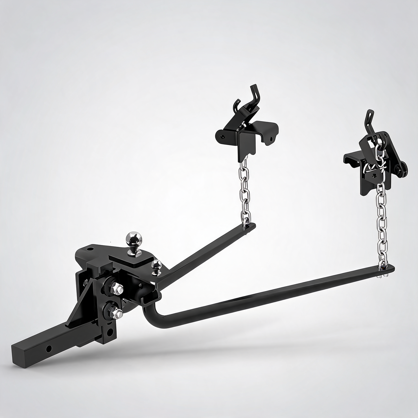 Weight distribution hitch system with load leveller and anti-sway bars 800lb