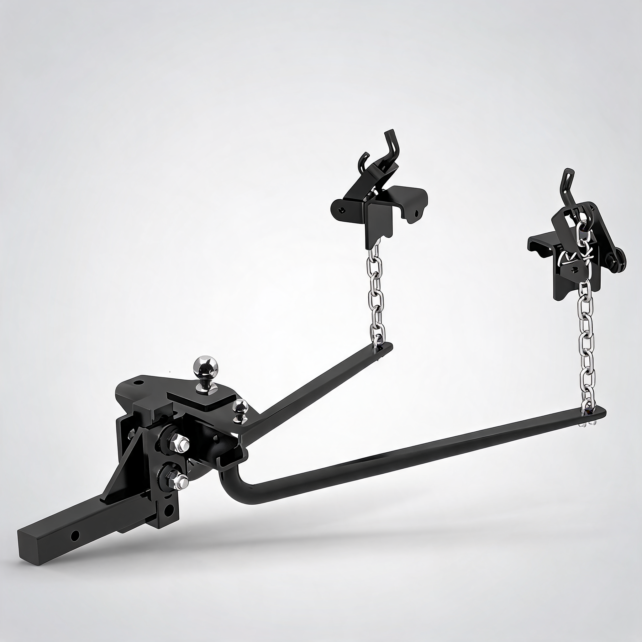 Weight distribution hitch system with load leveller and anti-sway bars 800lb
