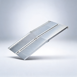 Kartrite 5ft aluminium foldable wheelchair ramp non-slip in silver