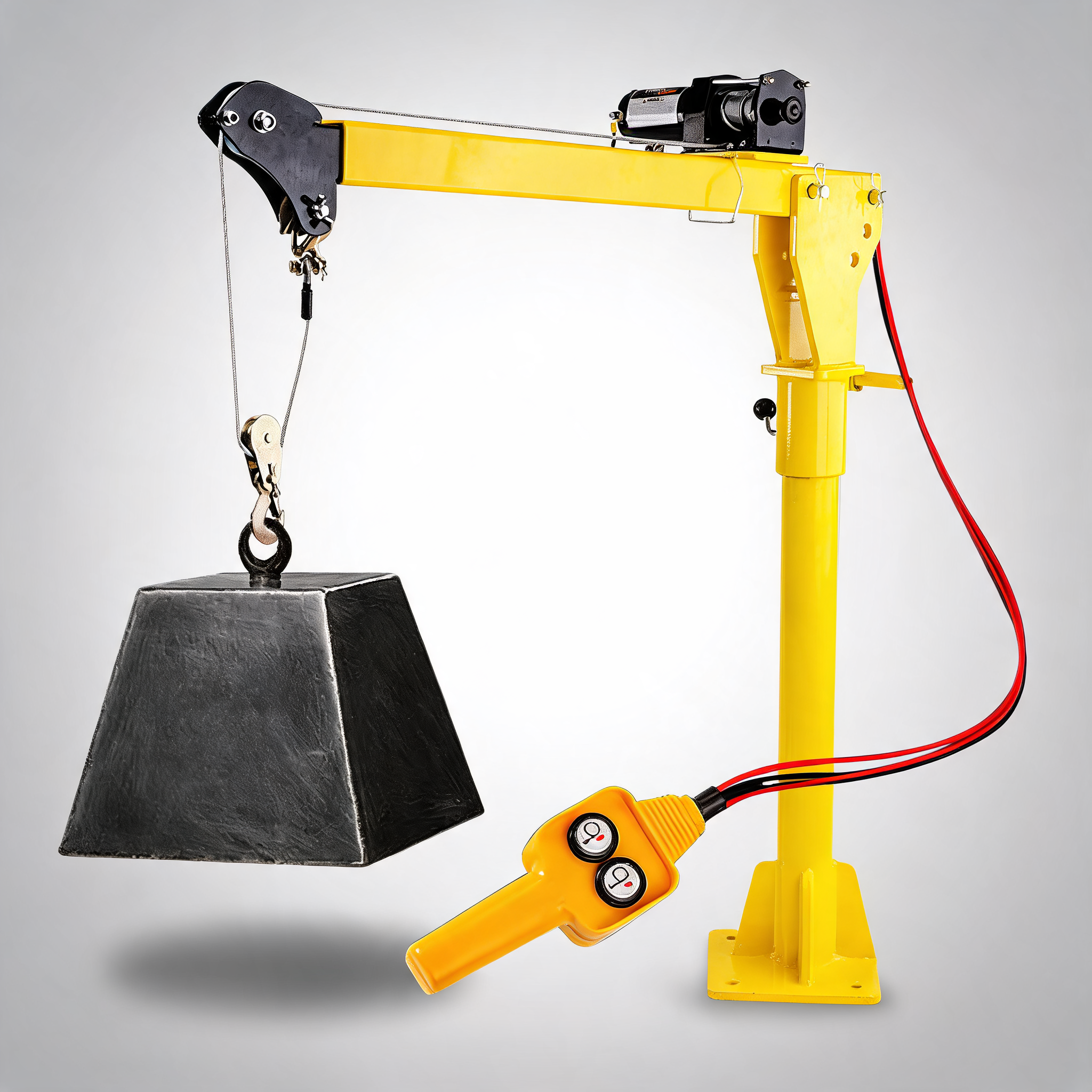 T-REX 12V 800kg 360-degree swivel lifting crane for ute, truck and workshop