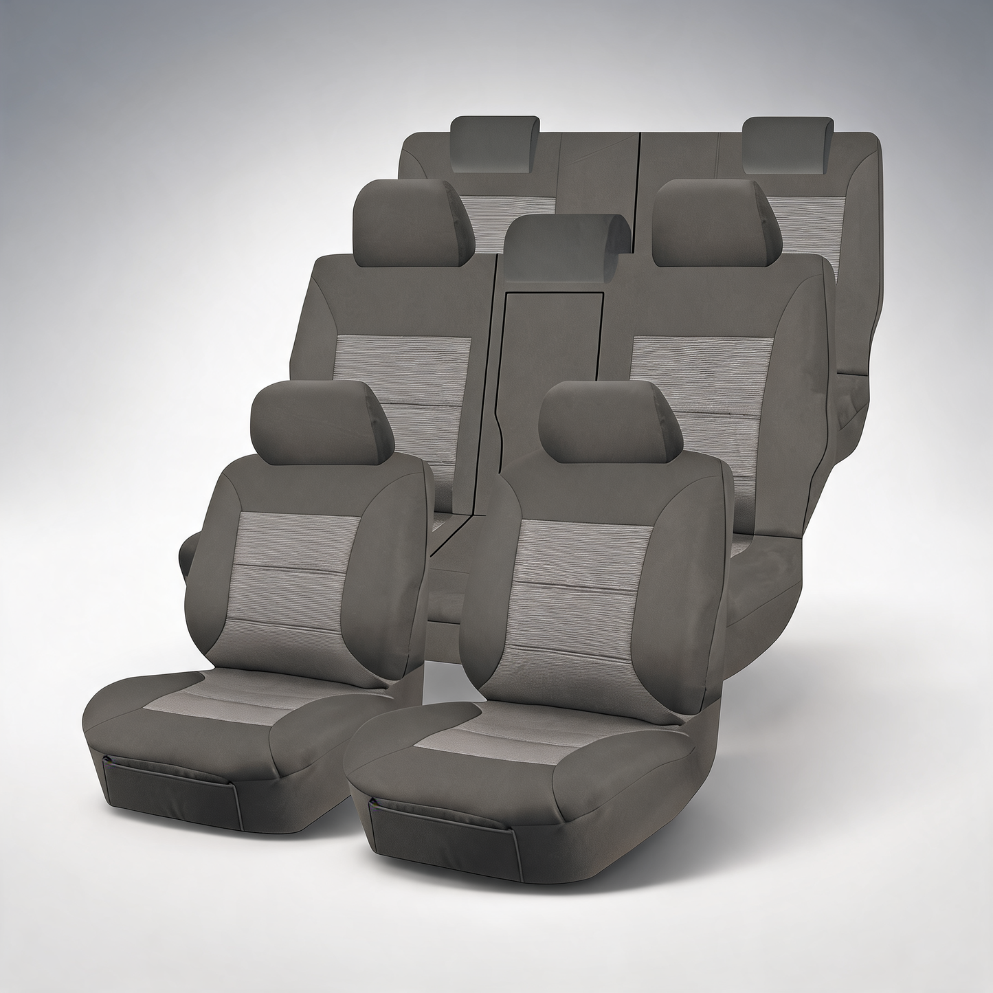 Premium jacquard seat covers for Mitsubishi Montero Sport QE Series 2015-2022