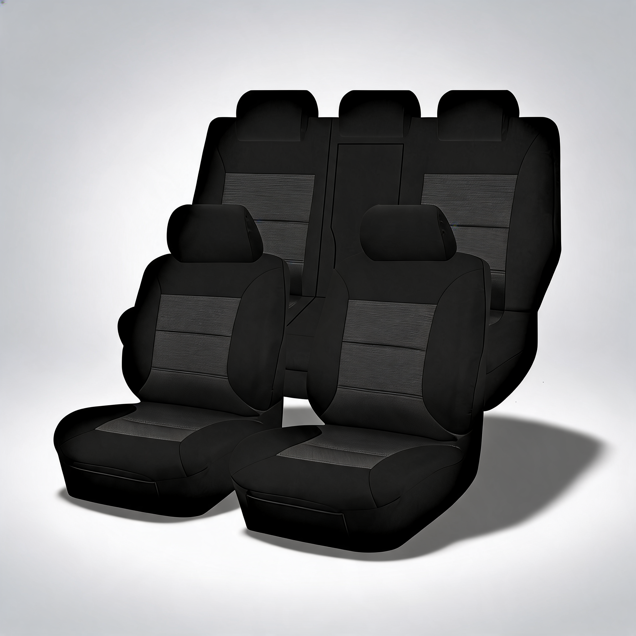 Premium jacquard seat covers for Mitsubishi Outlander ZJ-ZK-ZL Series 2012-2021
