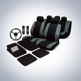Universal ultimate car accessories value pack in grey