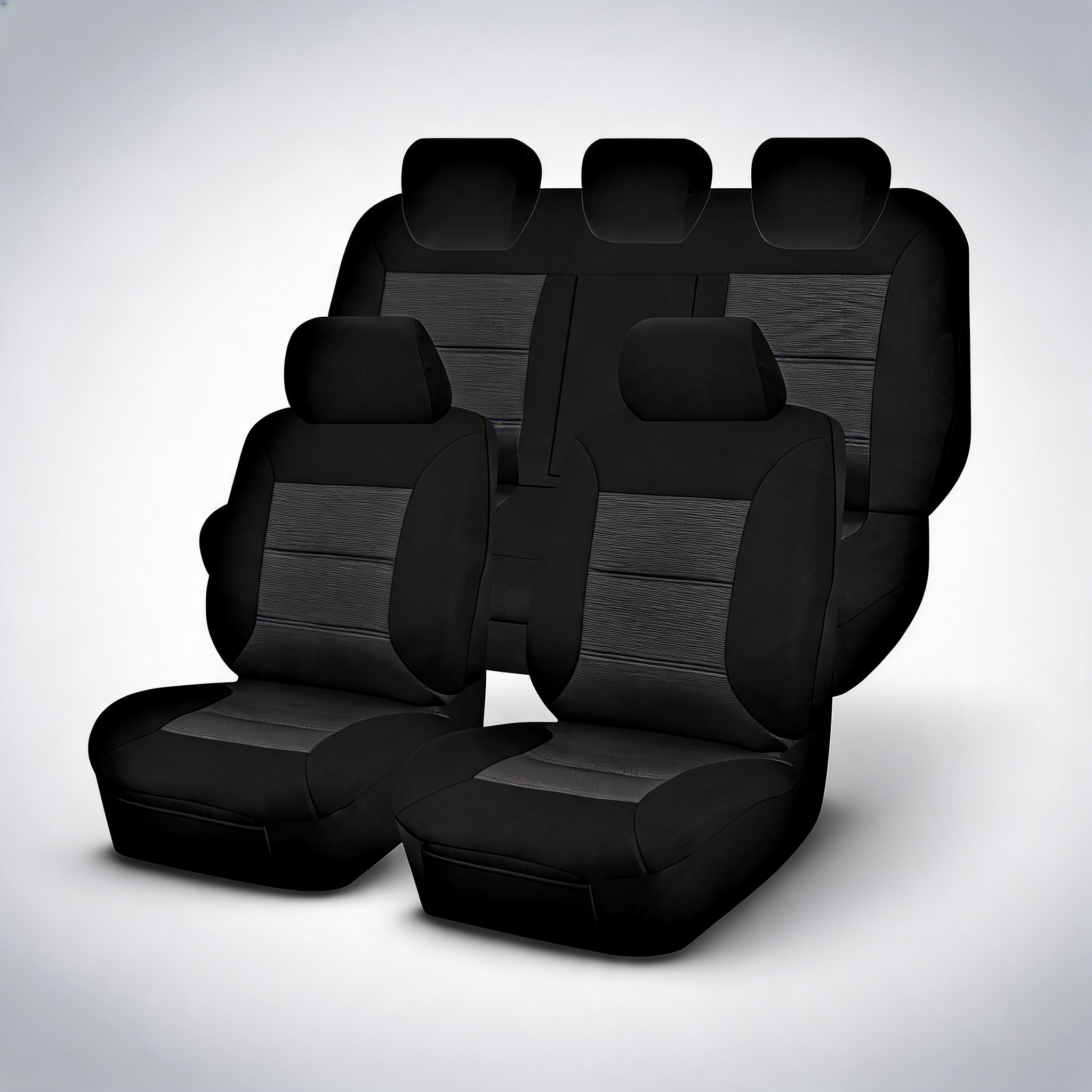 Premium jacquard seat covers for Ford Ranger PXII-PXIII 2015-2022