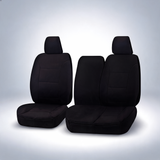 Challenger black front seat covers for Hyundai iLoad TQ van 2008-2021