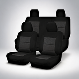 Premium black seat covers for Mazda BT-50 TF XT dual cab from 2020