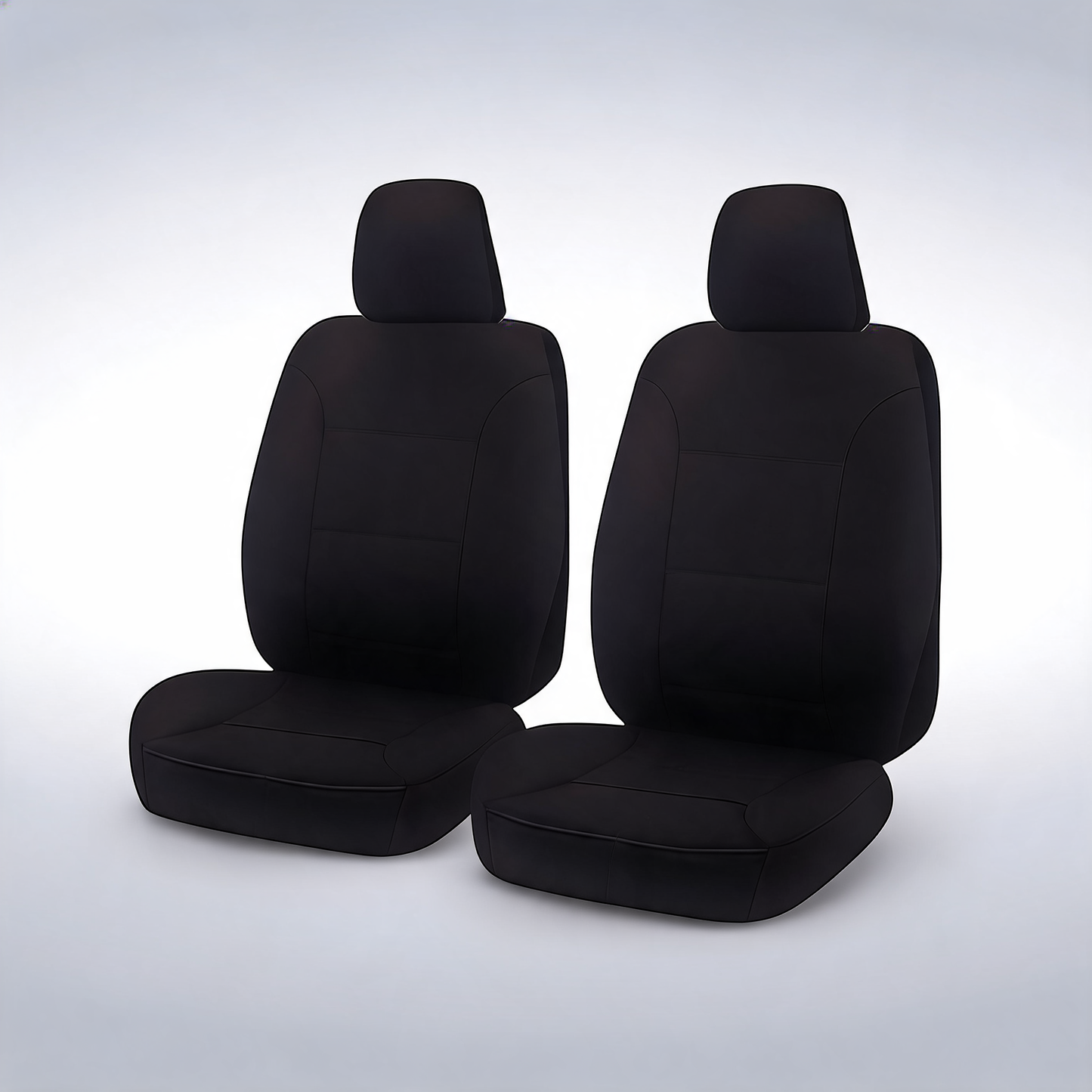 Challenger black front bucket seat covers for Ford Ranger PX-PXII from 2011
