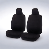 Challenger black front bucket seat covers for Ford Ranger PX-PXII from 2011