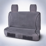 Charcoal Trailblazer rear bench seat covers for Mazda BT-50 dual cab 2006-2011