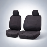 Challenger charcoal front seat covers for Nissan Patrol Y61 single cab 1999-2016