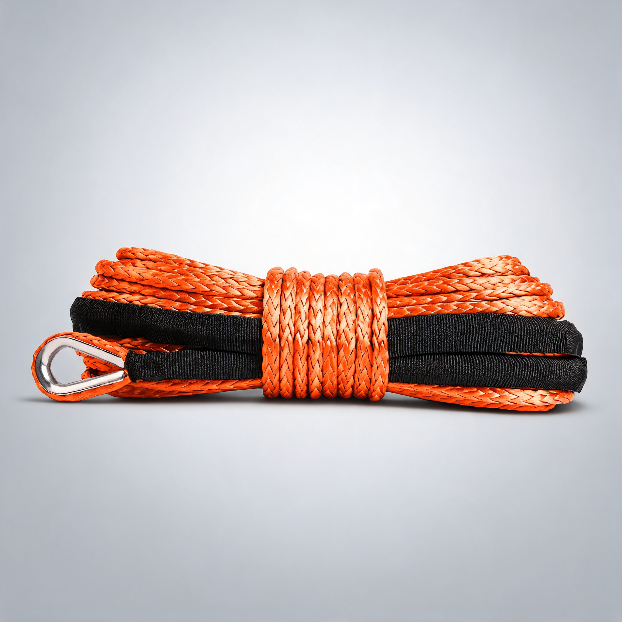 X-BULL Dyneema synthetic winch rope 5.5mm x 13m for off-road 4WD tow recovery