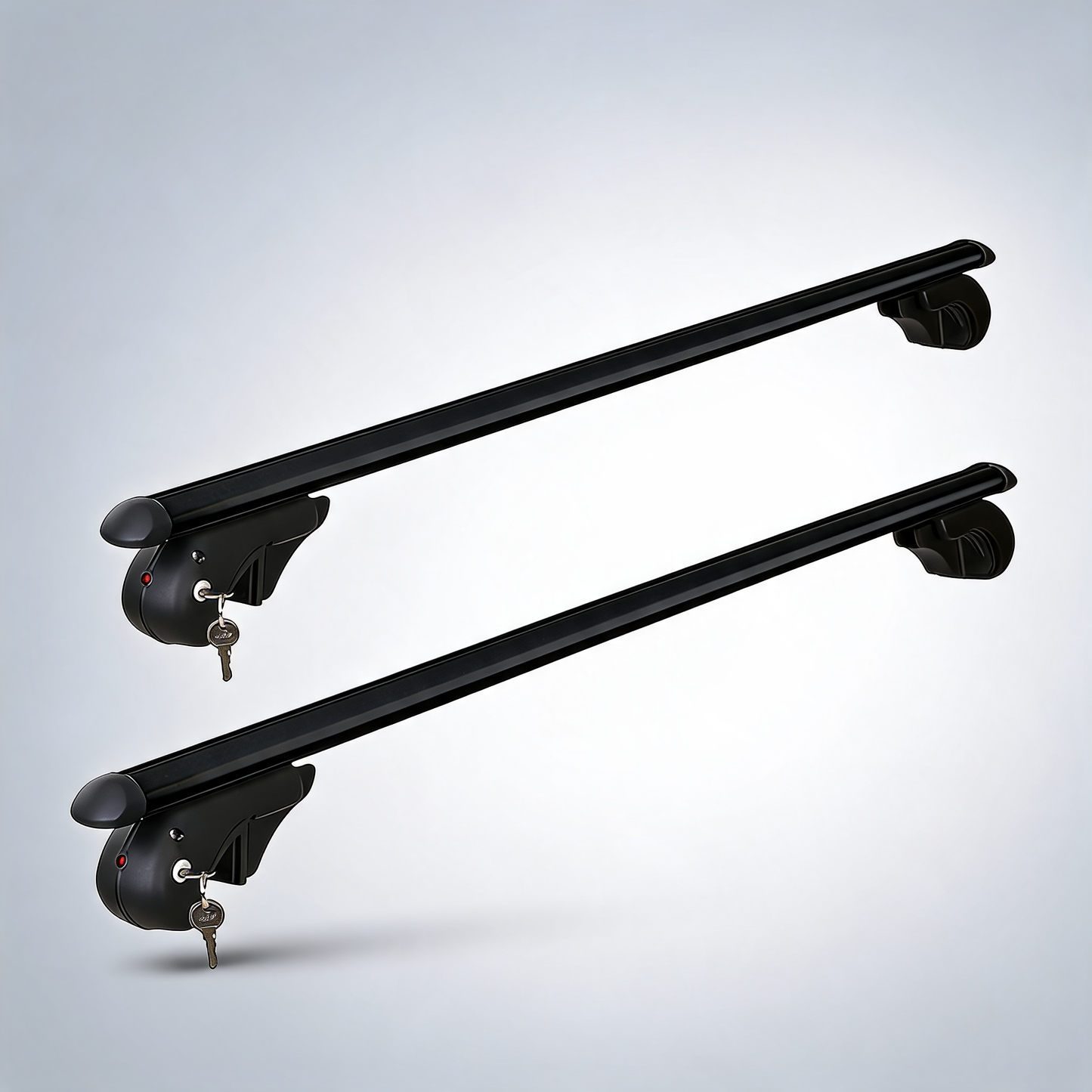 Universal adjustable aluminium car roof rack pod cross bars