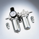 X-BULL air compressor moisture filter water trap and regulator with mount fitting