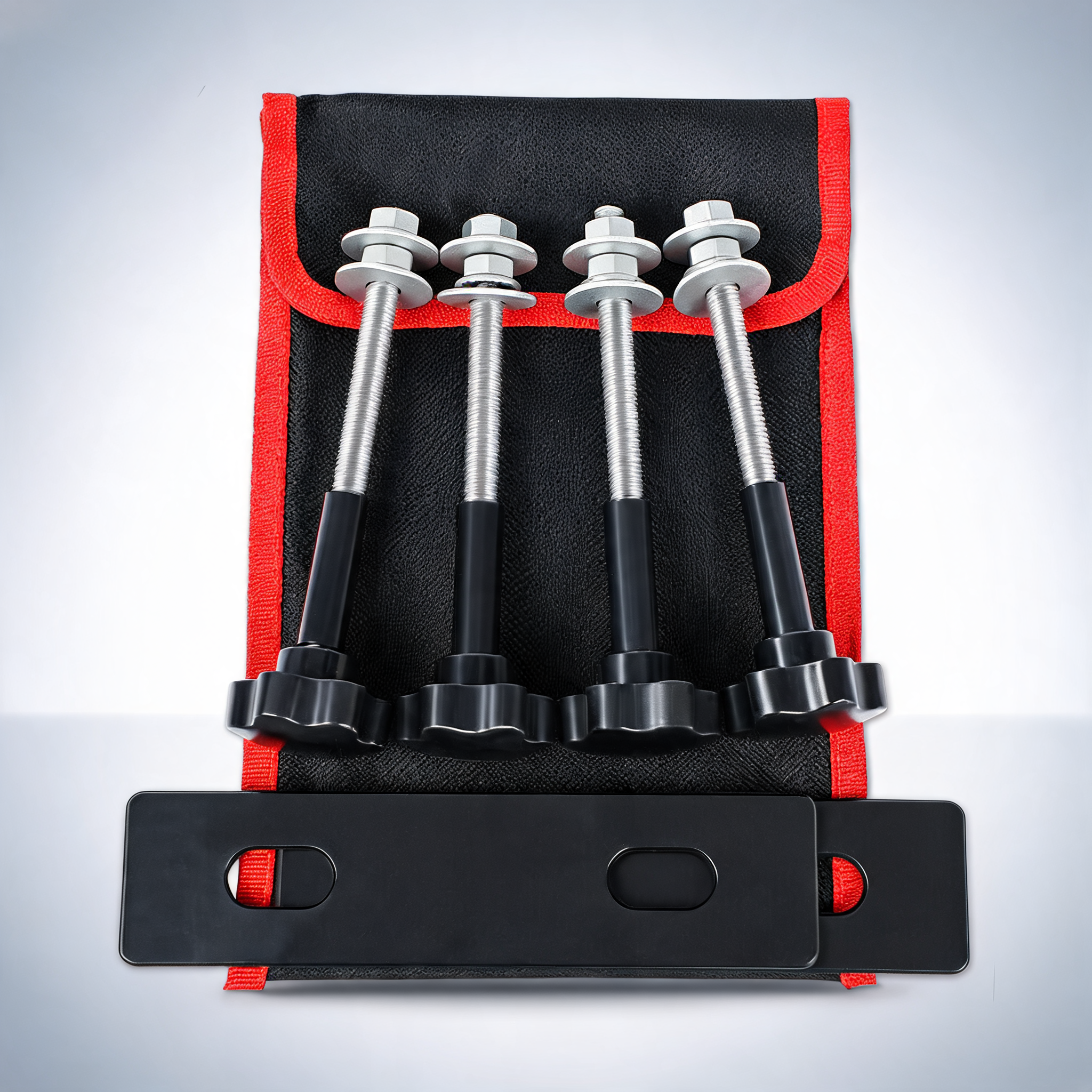 X-BULL recovery tracks fixing pins and roof rack mounting bracket kit for 4WD