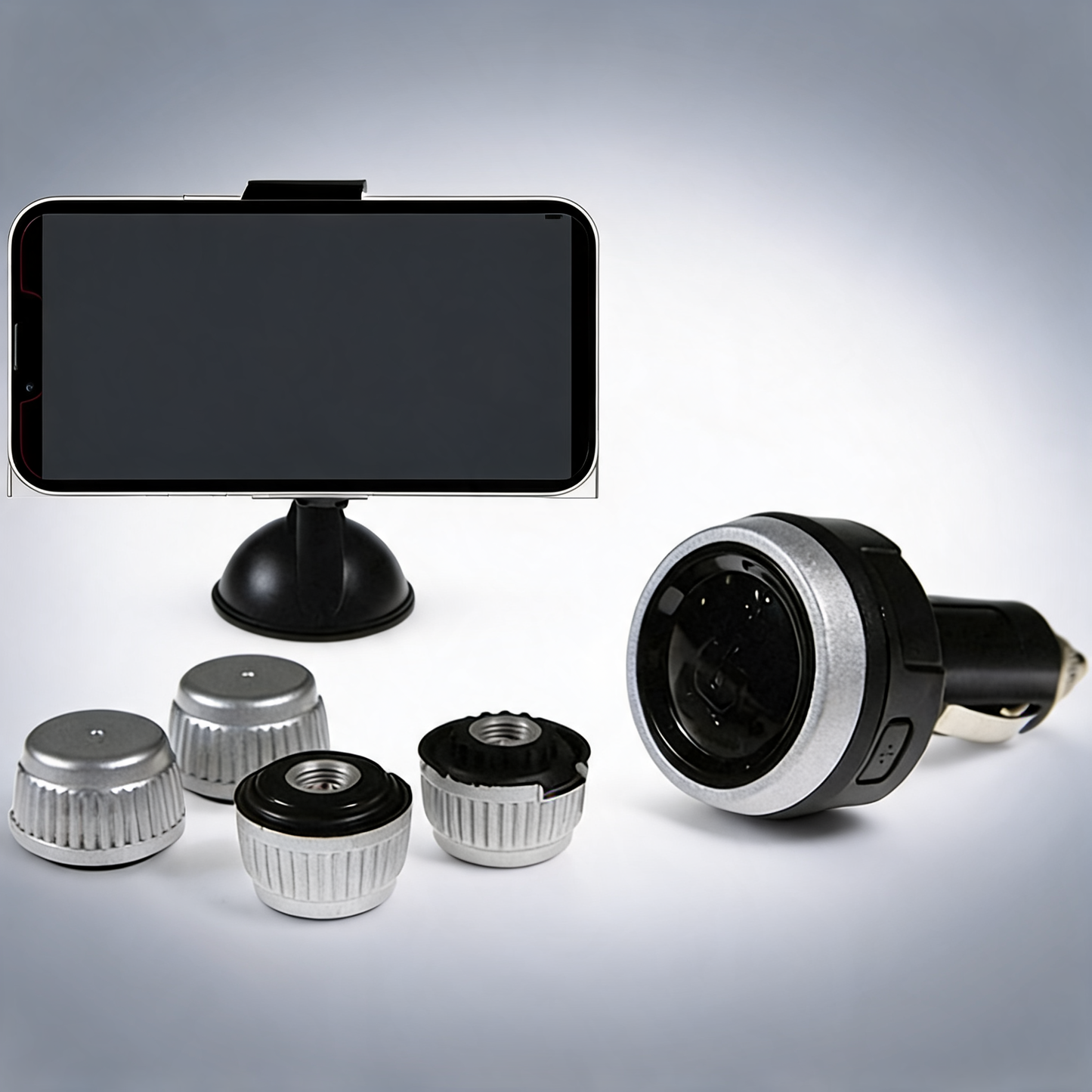 Gator DIY wireless car tyre pressure monitoring system with app control