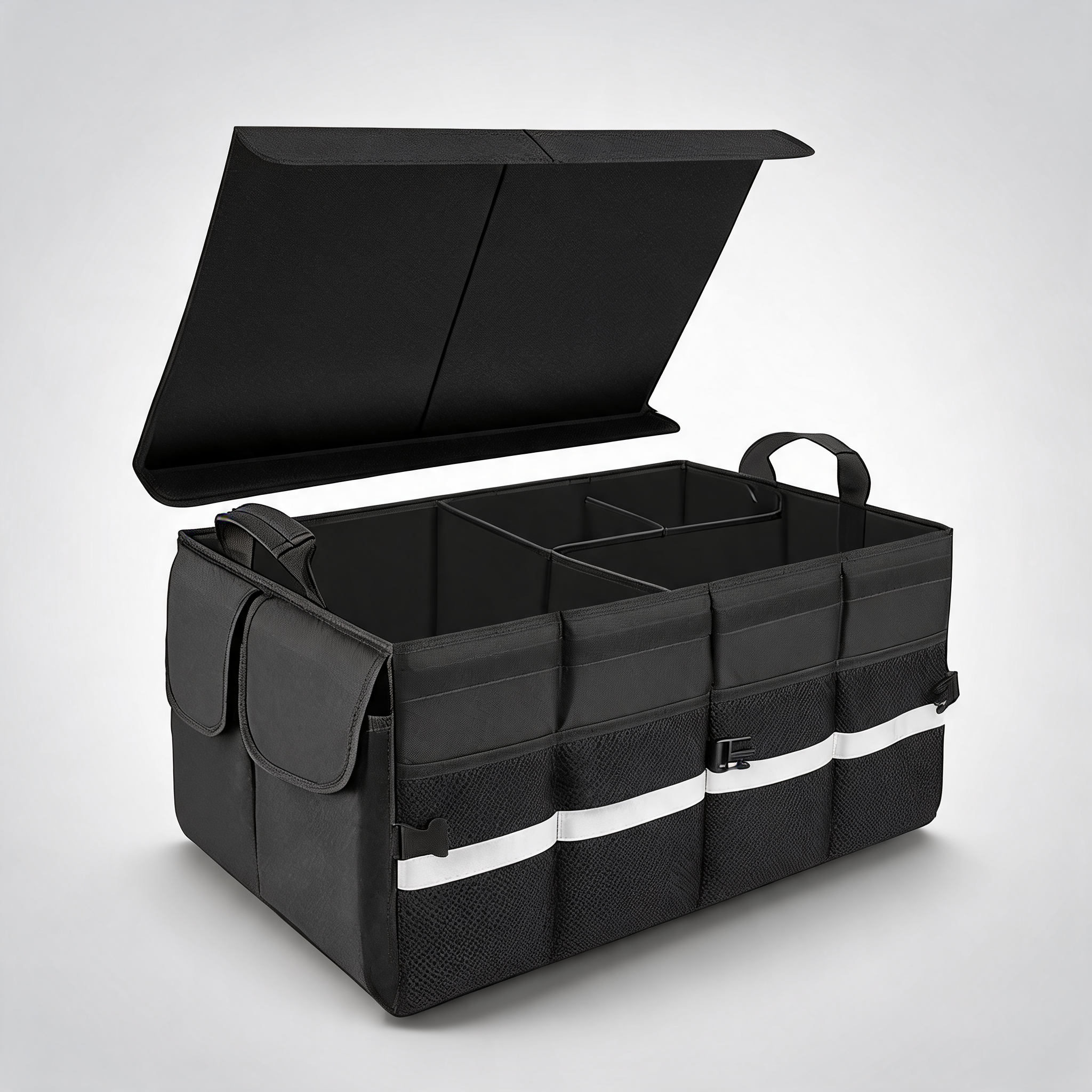 UGREEN 80710 multifunctional black car trunk organiser