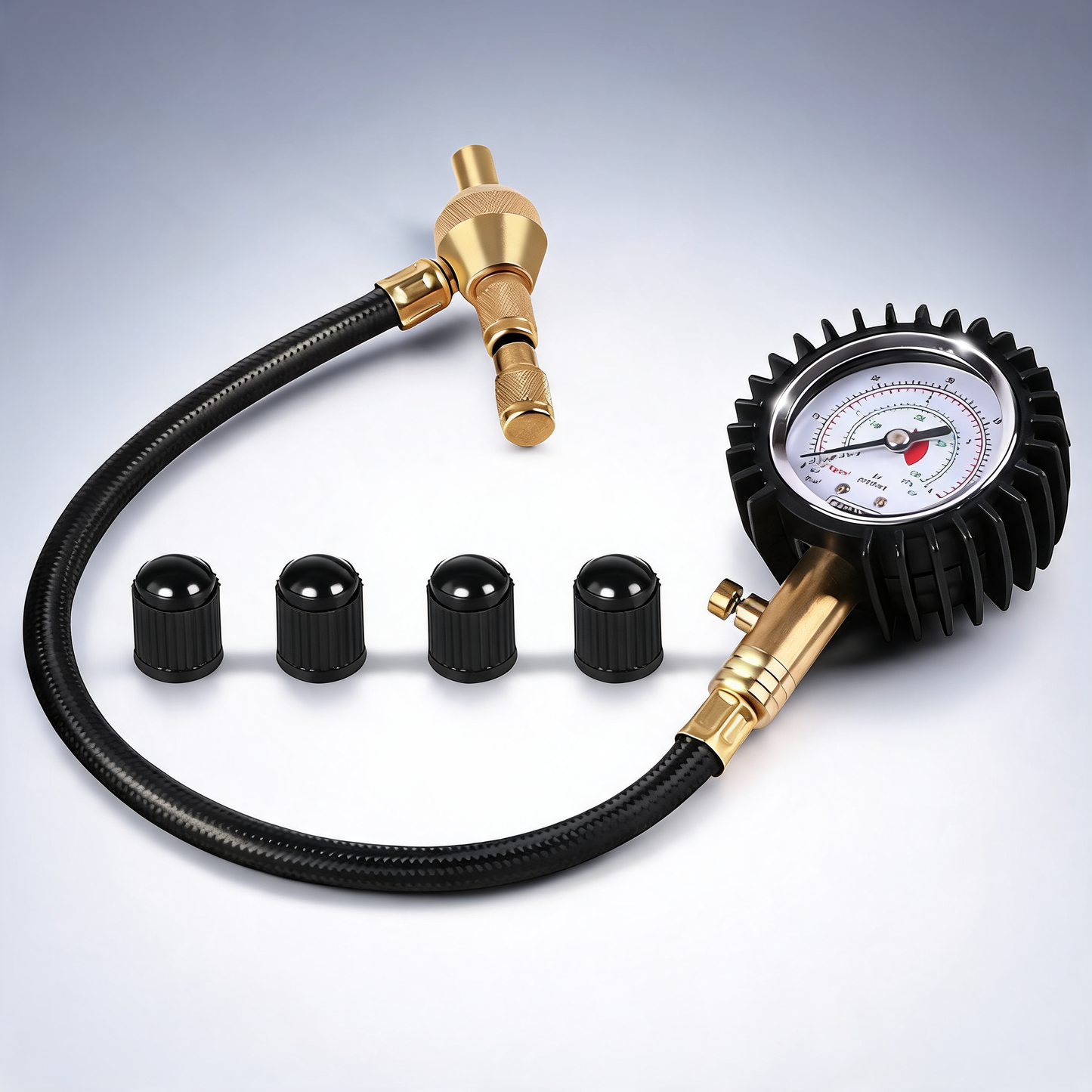 Giantz 4x4 4WD rapid tyre deflator with gauge valve