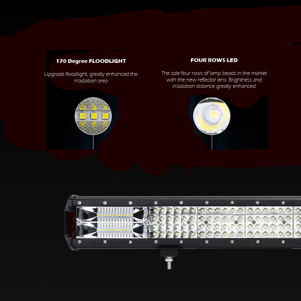 28in Philips Quad Row LED Light Bar — view 5